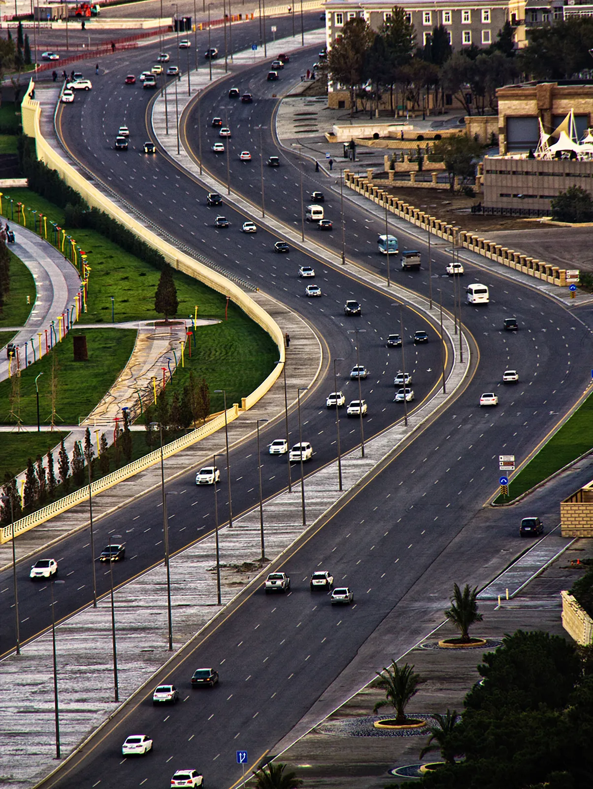Highway traffic in everyday use